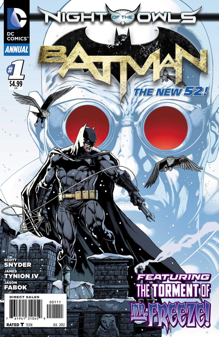 Mr. Freeze entra en escena en el primer anual de Batman - Zona Negativa