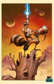 Rocket Racoon Portada Skottie Young