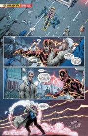 Páginas interiores de The Flash #30, por Brett Booth