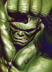 Portada alternativa de Alex Ross para el quinto número de Hulk