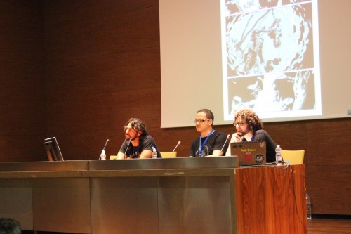 Fernando Blanco y Fernando Dagnino durante su charla