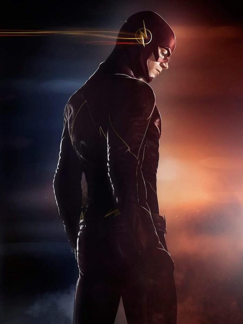 Nuevo poster de The Flash, pose típica de cómic incluida