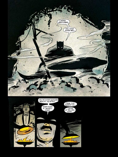 Batman Año Uno de David Mazzuchelli