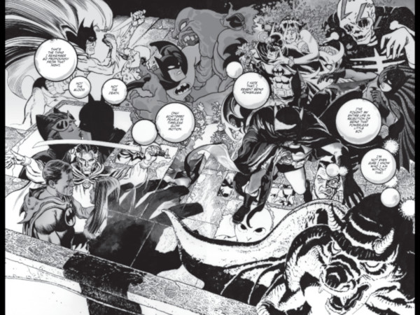 Reseñas DC USA - Batman: Black & White #1 - Zona Negativa