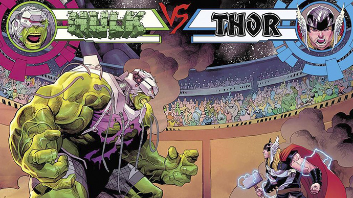Hulk Vs. Thor Banner of War Alpha Boletín Marvel