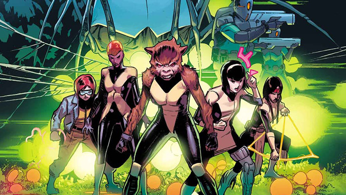 New Mutants Lethal Legion Boletín Marvel