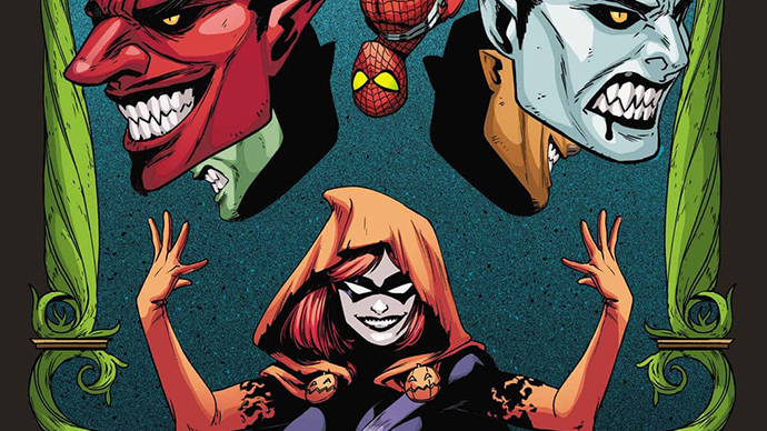 Amazing Spider-Man Annual Hallows Eve Boletín Marvel