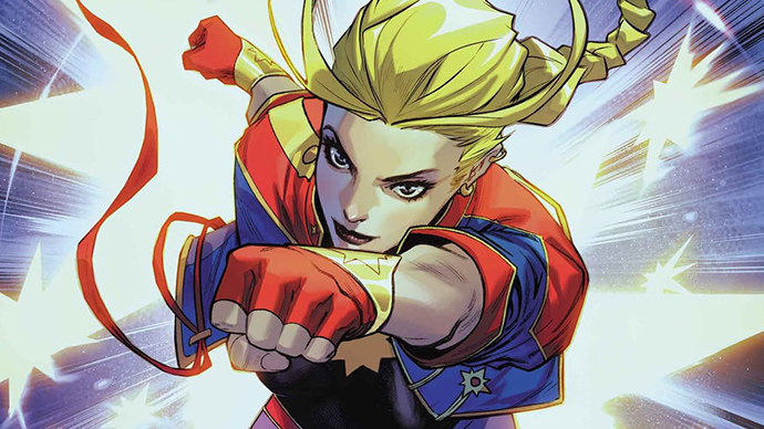 Captain Marvel 2023 Boletín Marvel