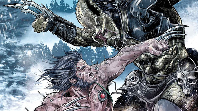 Predator vs Wolverine Boletín Marvel