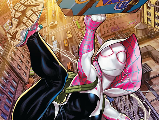 Spider-Gwen The Ghost Spider 1 -Boletín Marvel 216-
