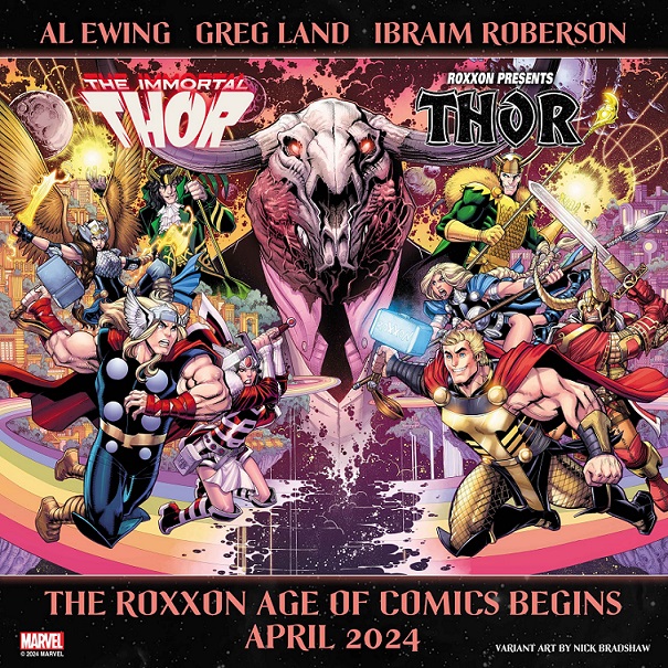 Immortal Thor-Roxxon Presents Thor -Boletín Marvel 221-