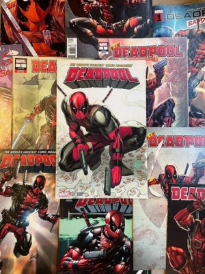 Rob Liefeld Deadpool -Boletín Marvel 222-