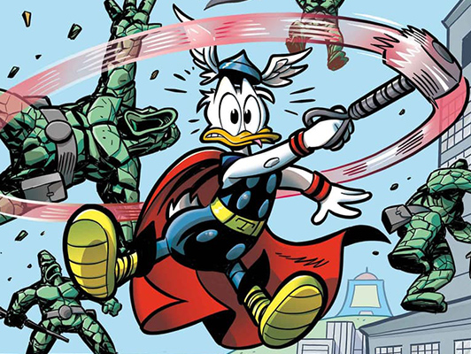 Marvel & Disney What If… Donald Duck Became Thor 1 -Boletín Marvel 241-