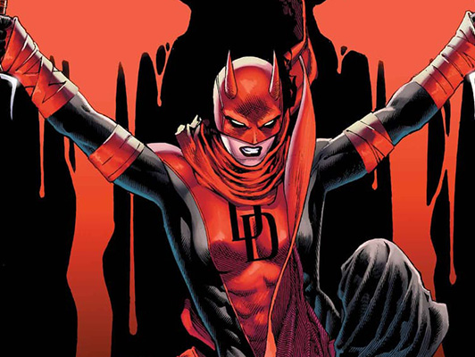 Daredevil Unleash Hell 1 Red Band -Boletín Marvel 254-