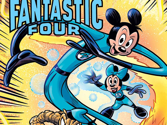 Marvel & Disney What If… Mickey & Friends Became the Fantastic Four 1 -Boletín Marvel 254-