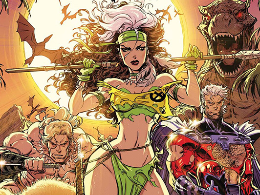 Rogue The Savage Land 1 -Boletín Marvel 254-