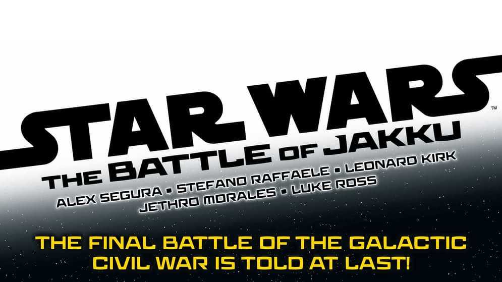 Star Wars The Battle of Jakku -Boletín Marvel 252-