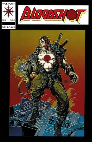 Portada del número uno de la colección BloodShot