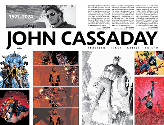 Homenaje John Cassaday -Boletín Marvel 260-