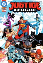 Justice League Unlimited Dan Mora cover